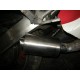 Stainless steel shorty exhaust can