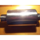 Stainless steel shorty exhaust can