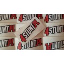 4stunt.pl stickers white-red