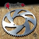 65T 525 CNC aluminium rear sprocket for Suzuki