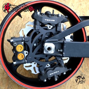 Mocowanie HB 3xRadial do GSX-R K4 K5