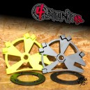 3xRadial 03-04 Kawasaki 636 HB big rotor kit