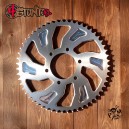 Alu CNC 55T, 520 rear sprocket for Kawasaki