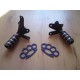 Steel rearsets for 03-04 Kawasaki 636