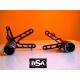 2005-2006 steel rearsets